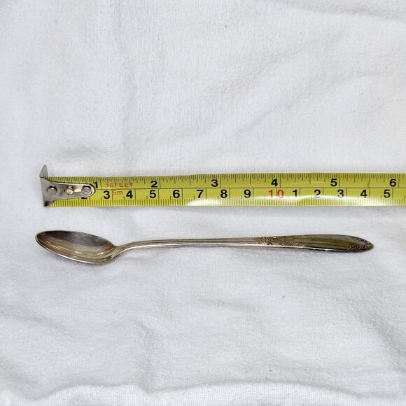 National KING EDWARD Silver Plate Silverware Flatware Mini Spoon - Picture 6 of 6
